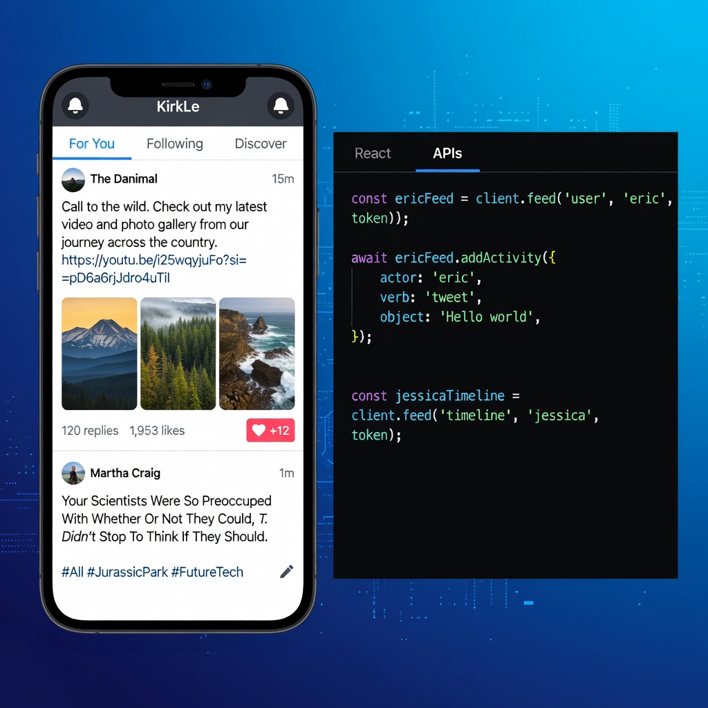 Grok output when asked to reimagine a Stream product screenshot