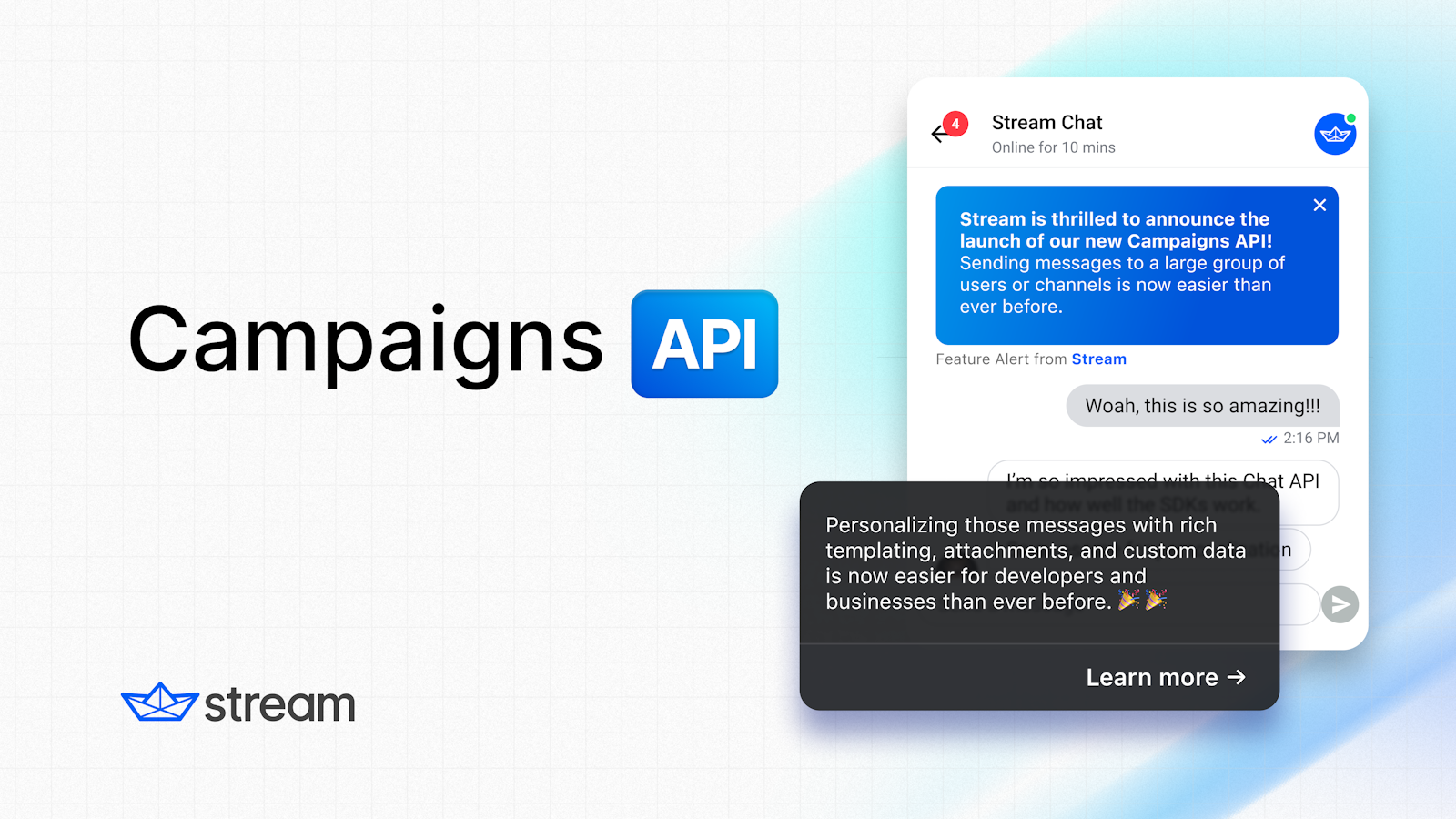 Introducing Stream's Campaigns API