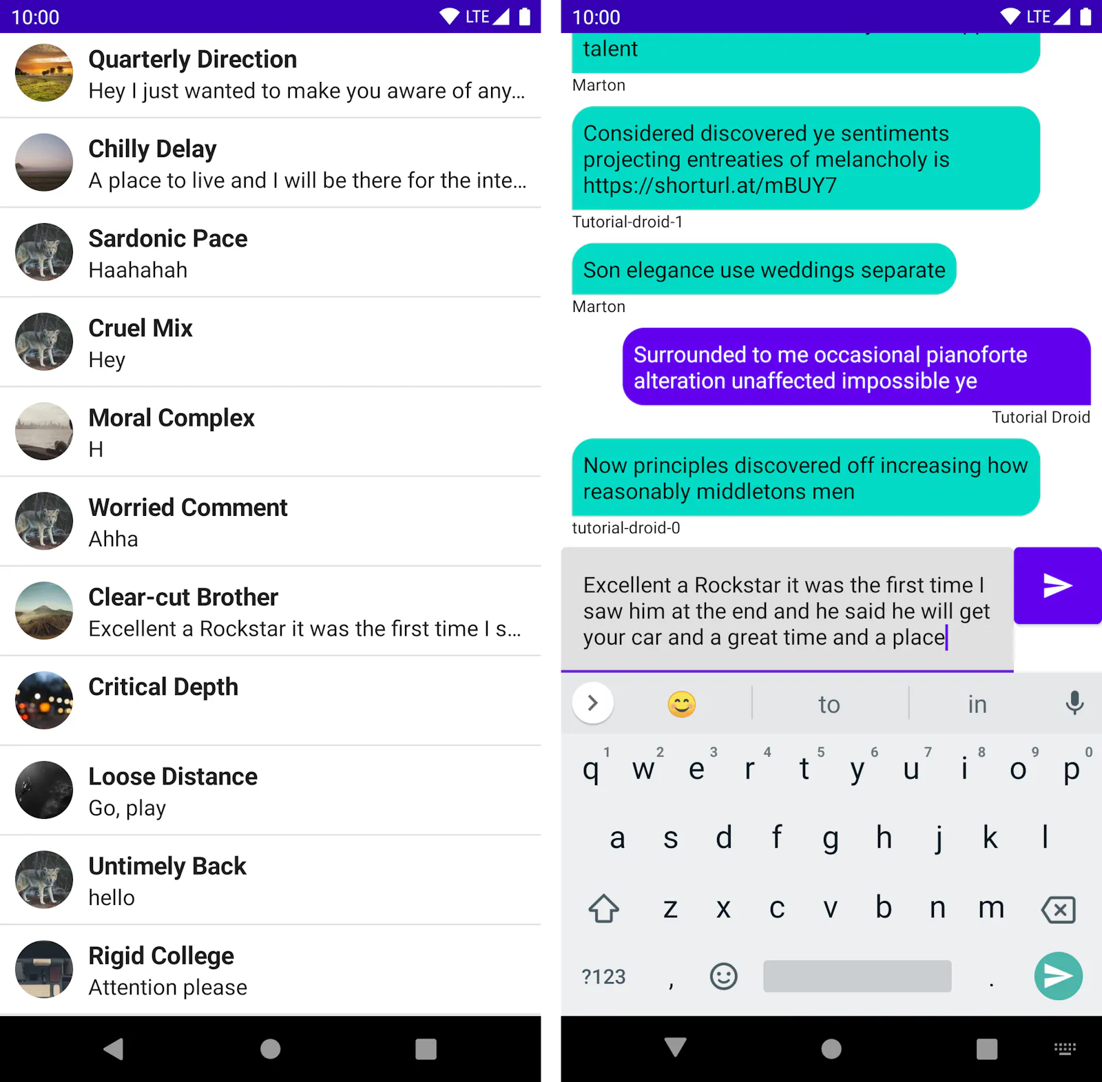 Jetpack Compose Example App