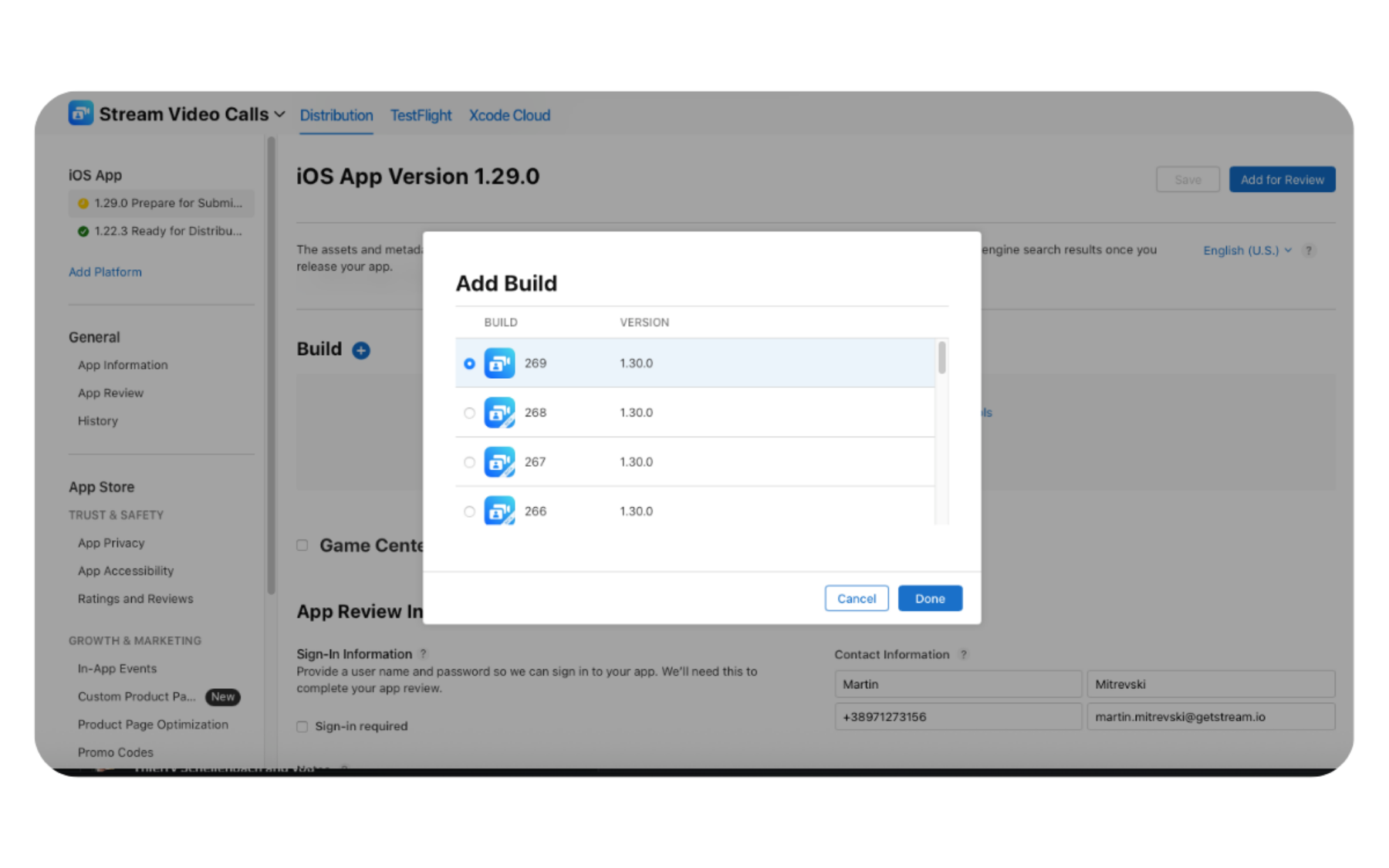 Submit your app for review