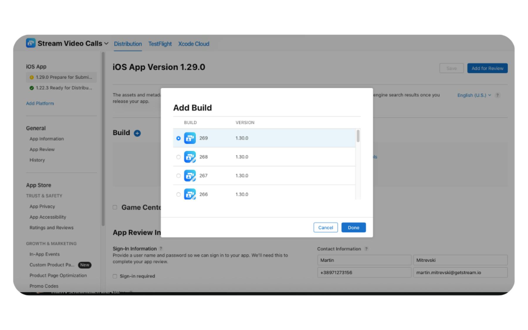 Submit your app for review