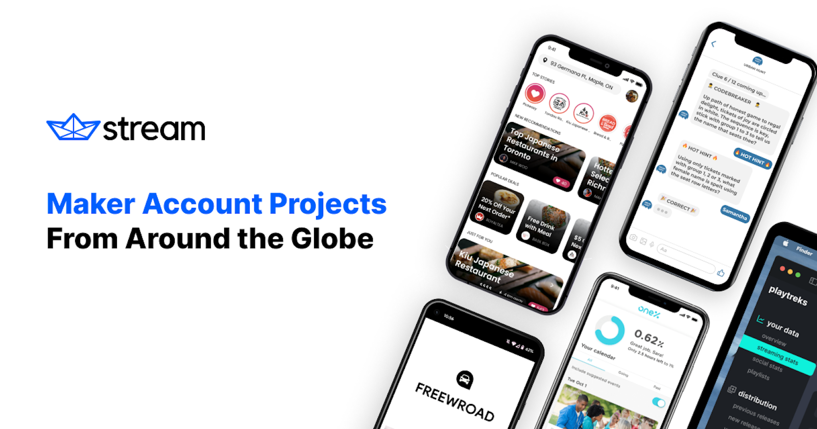 15 Global Projects Built with Stream’s Maker Account