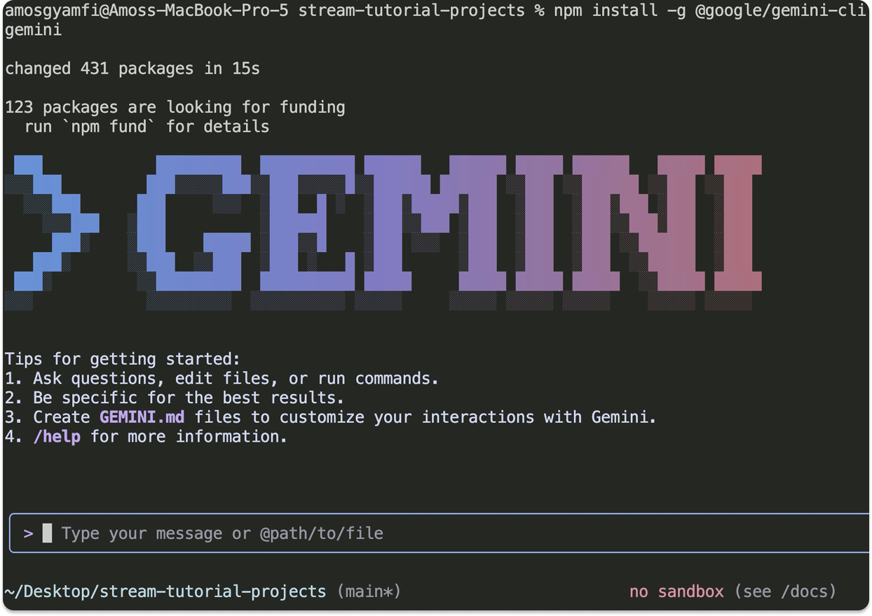Gemini CLI