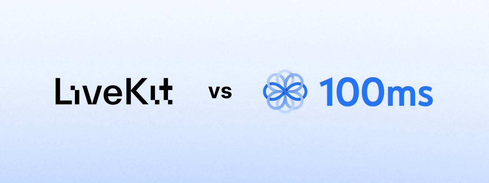 LiveKit vs. 100ms