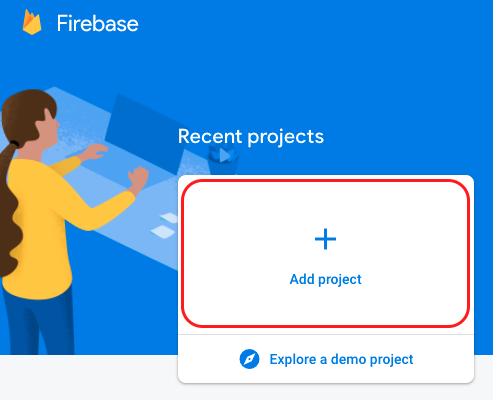 Create a Firebase project