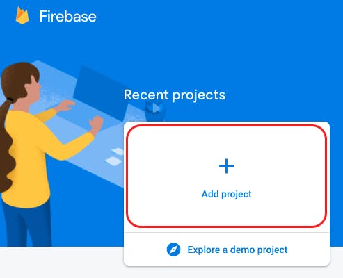 Create a Firebase project