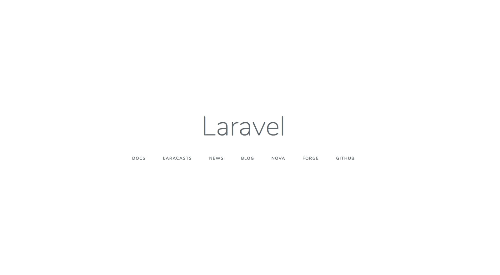 Laravel Landing Page