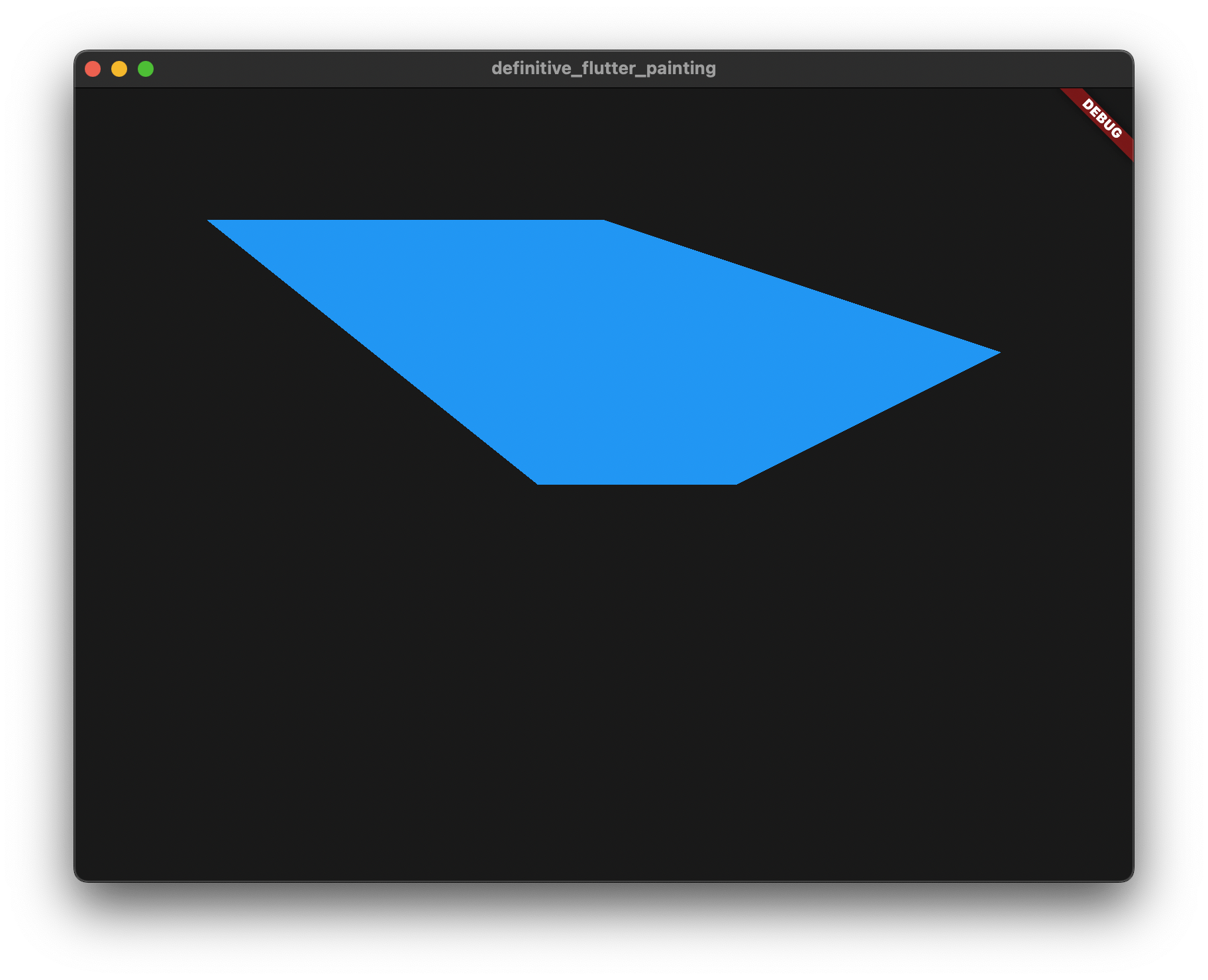 Flutter paint drawing vertices