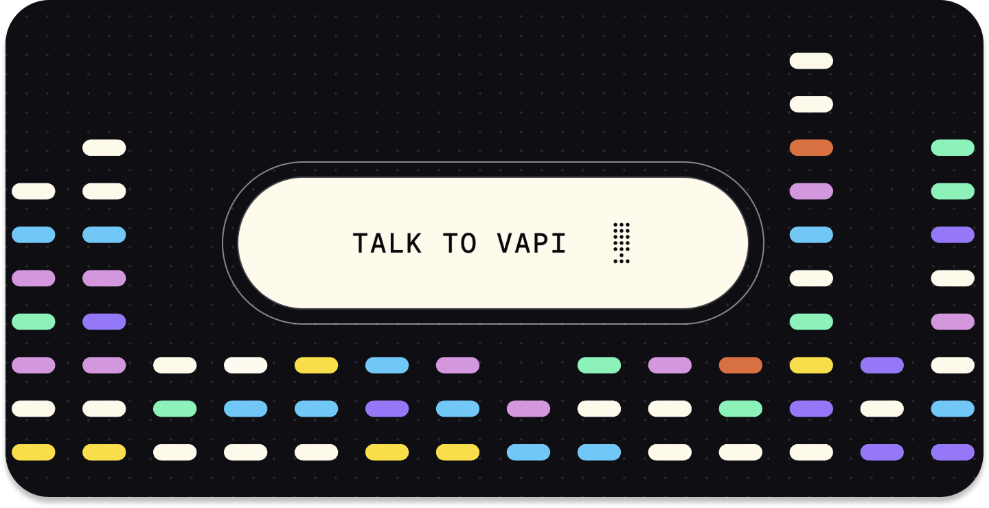 Vapi voice agent UI
