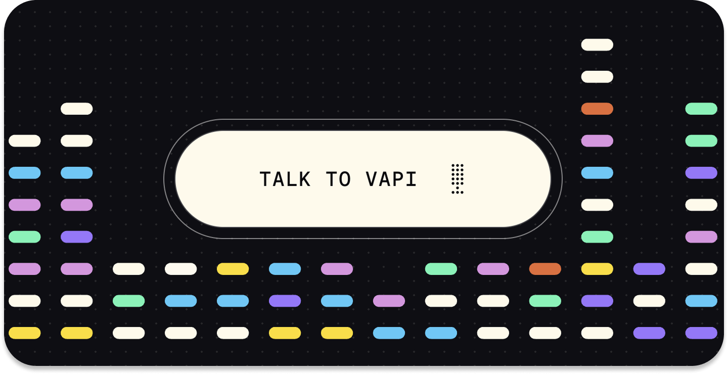 Vapi voice agent UI