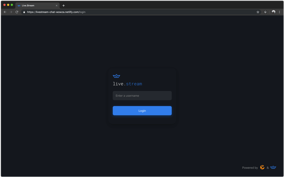 HTTP Live Streaming Login