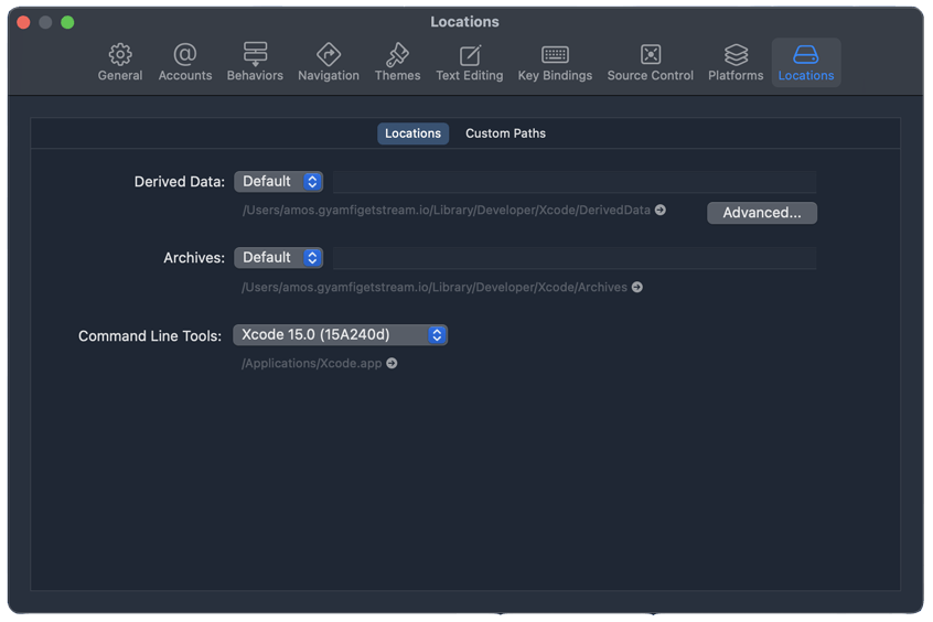 Xcode command line interface