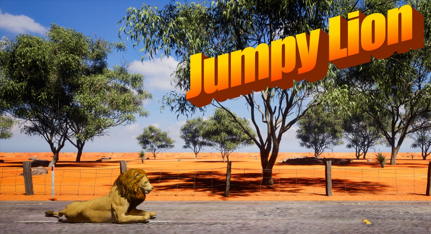 Jumpy Lion Hero game
