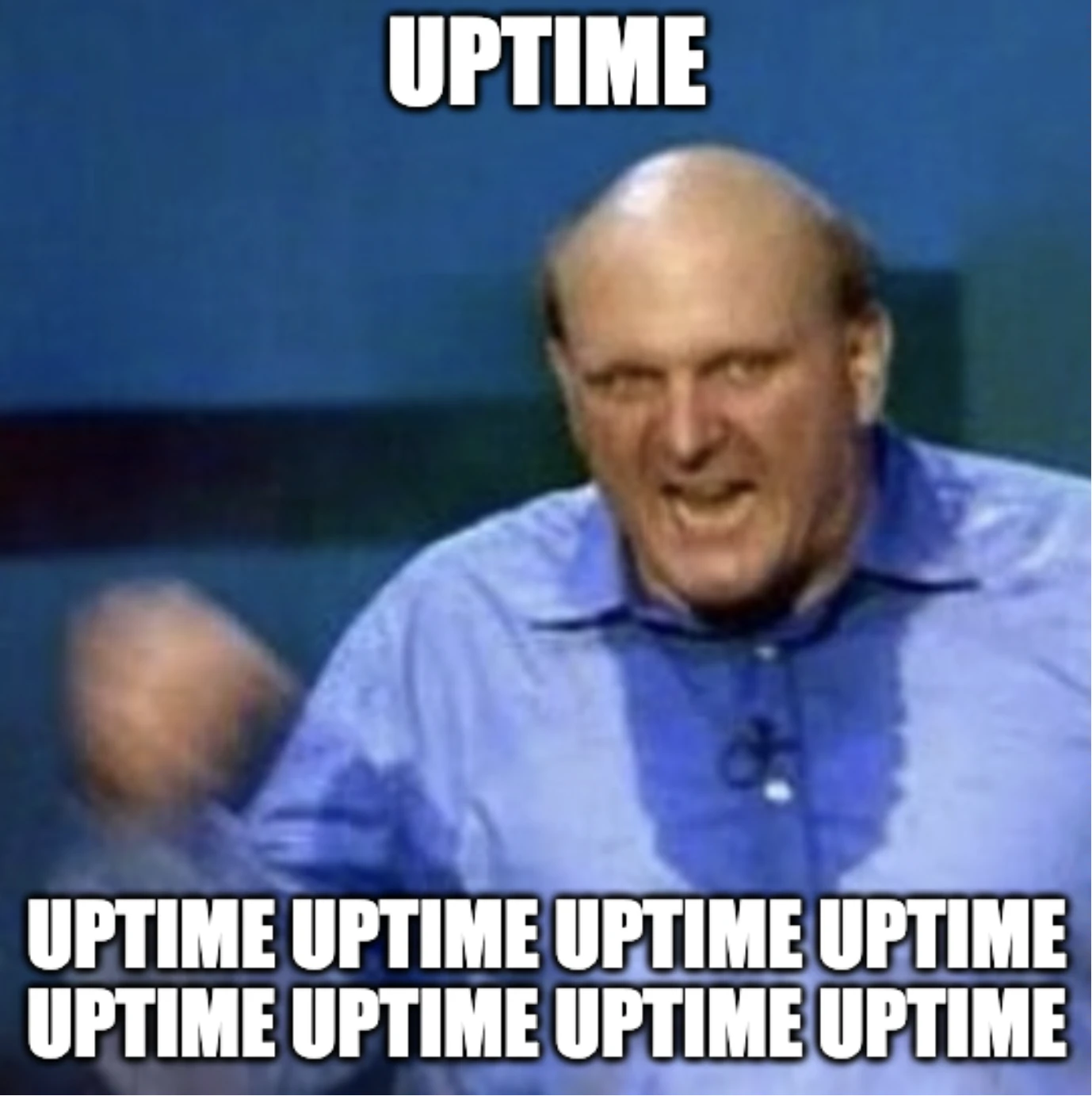 Uptime meme