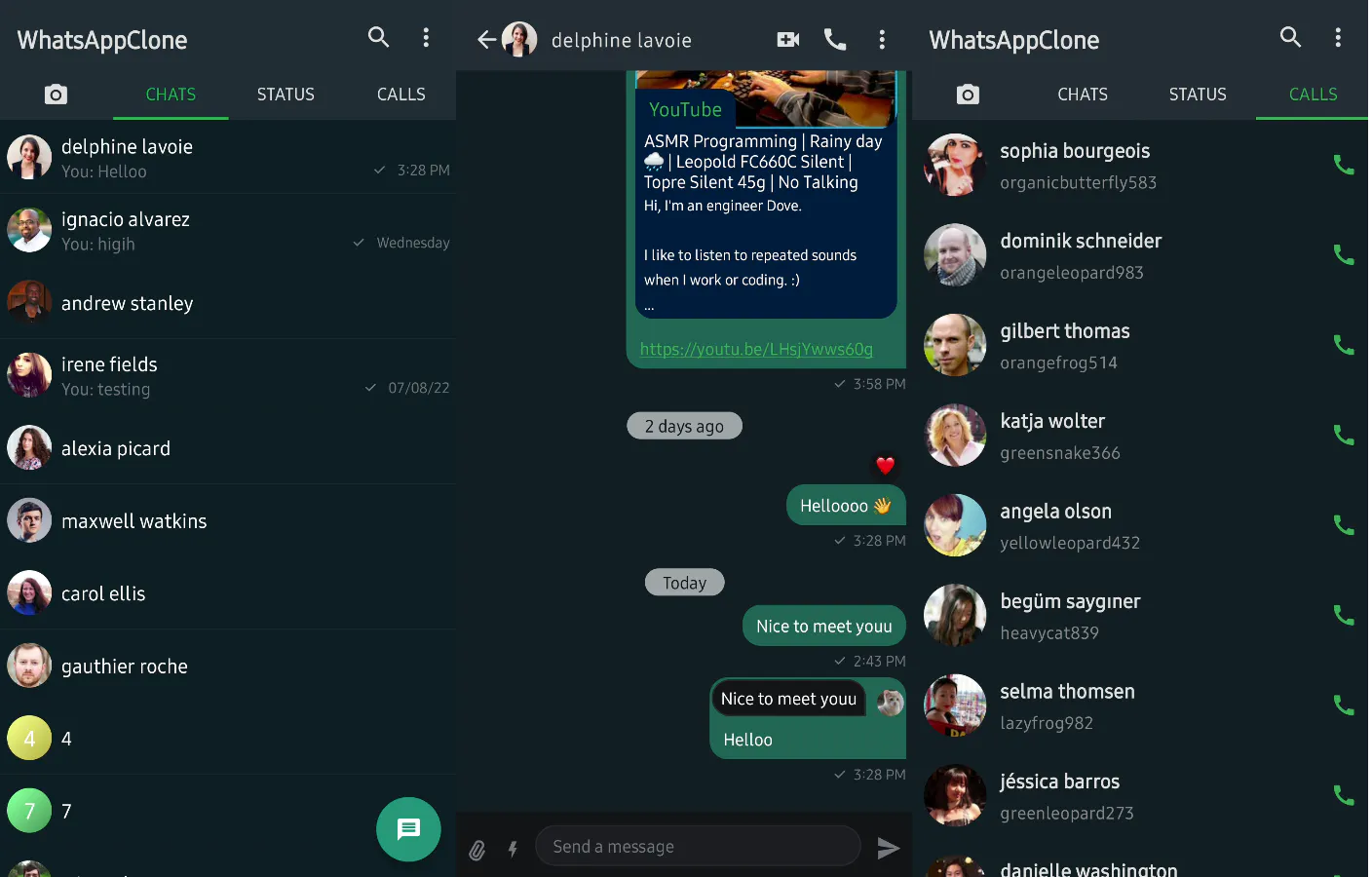Build a Whatsapp Clone for Android w/ Compose