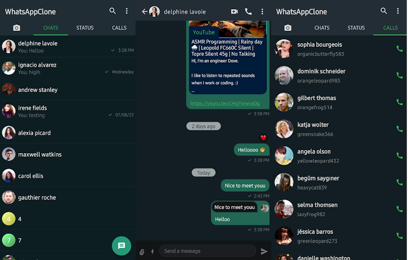 Build a Whatsapp Clone for Android w/ Compose