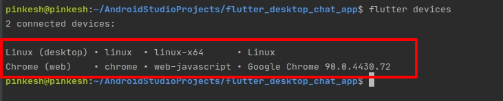 Flutter target platforms