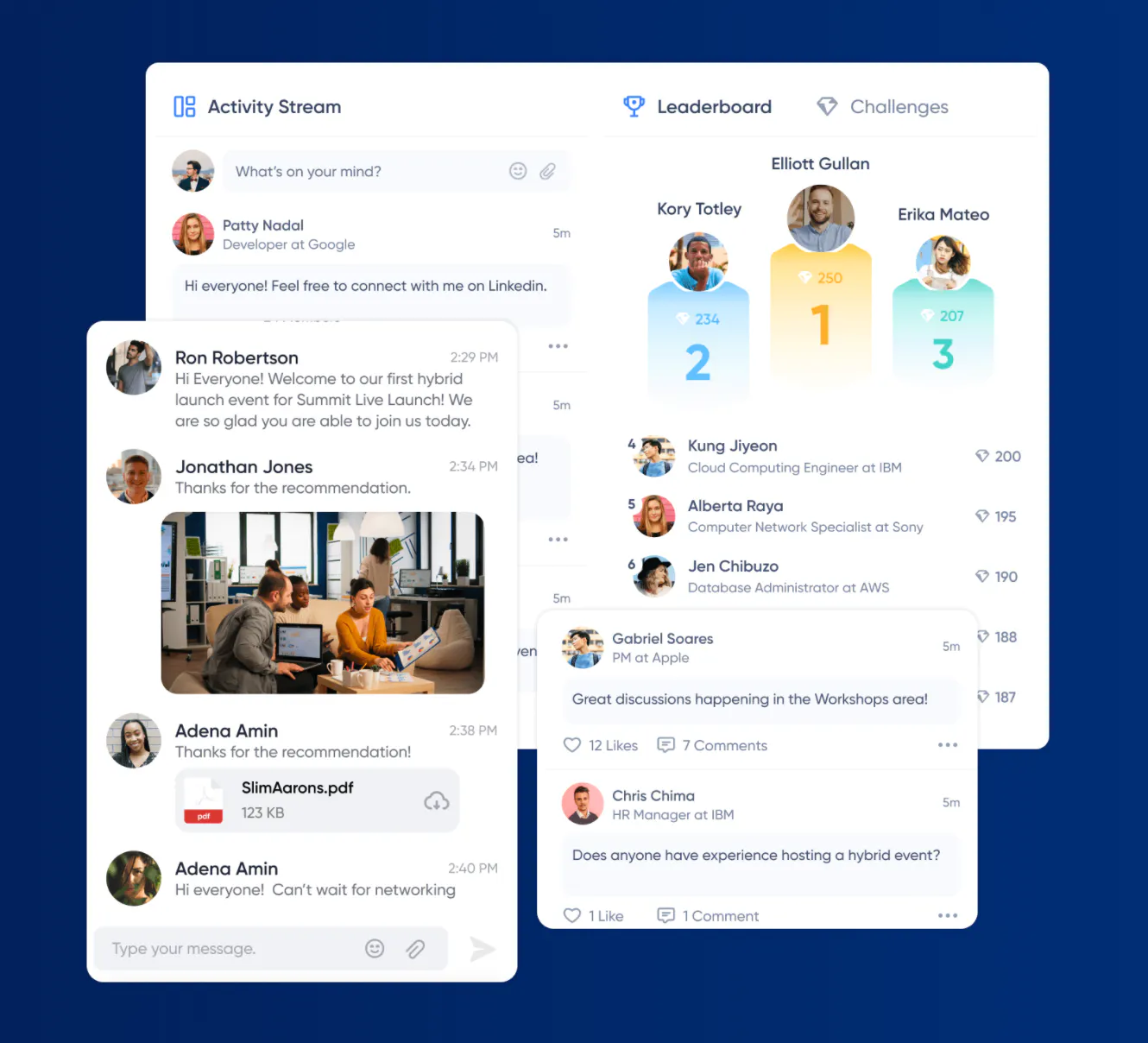 Virtual Event Platform Enhances Experience With Real-Time Chat