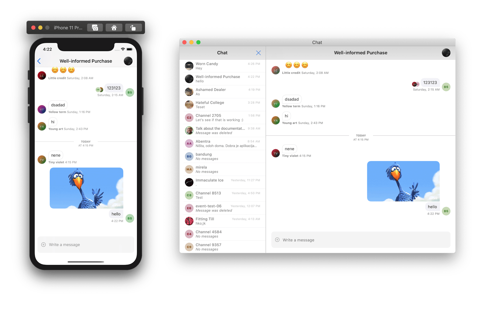 How to Build a Cross-Platform iOS and macOS Chat App using Stream