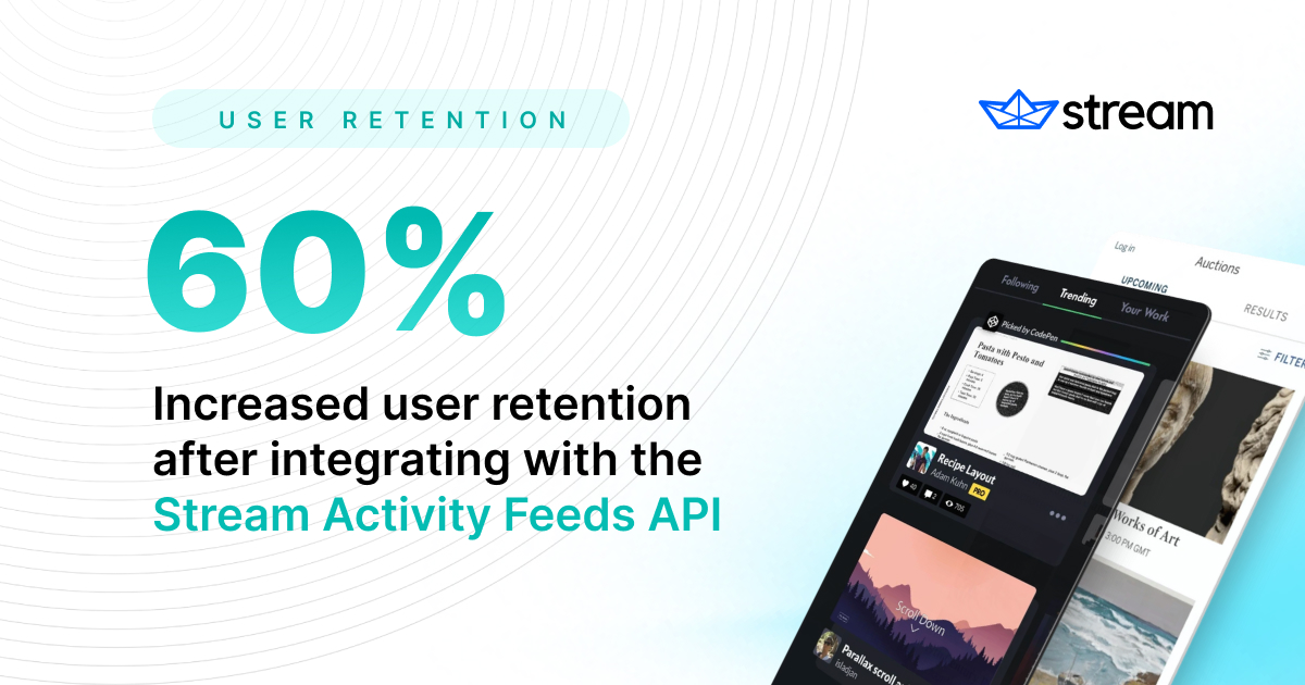 Activity Feeds Stats User Retention