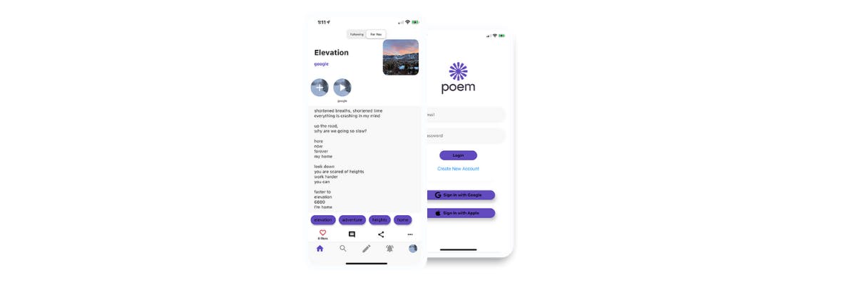 Poem Stream Maker Account Project
