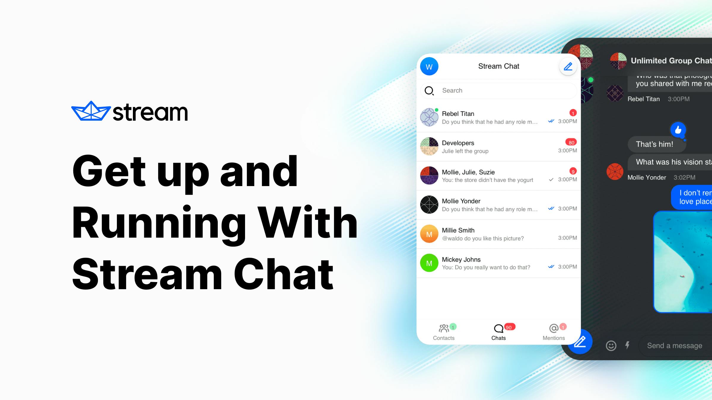 Get up and Running With Stream Chat