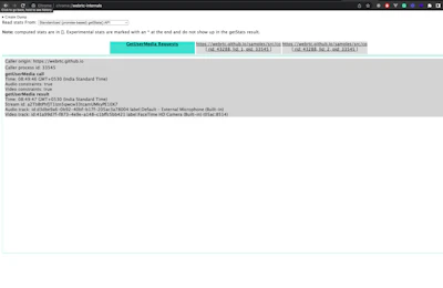 Debugging WebRTC Calls with Google Chrome