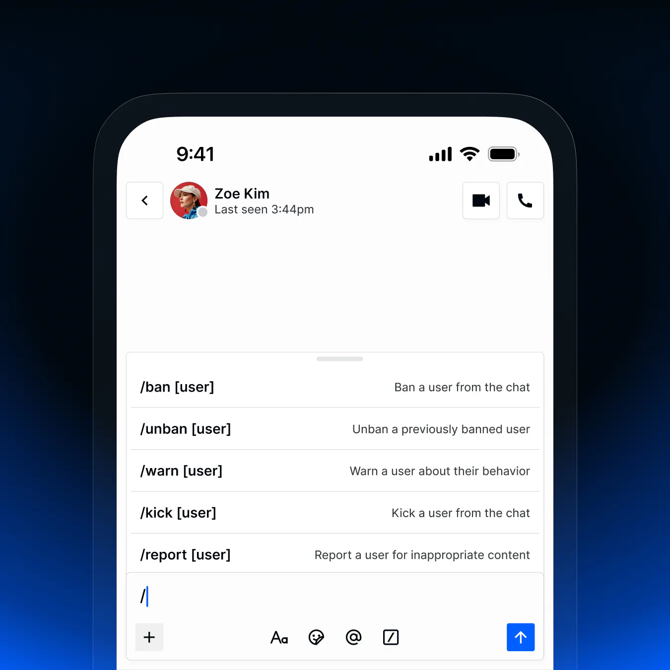 User and message reporting API in Stream Moderation