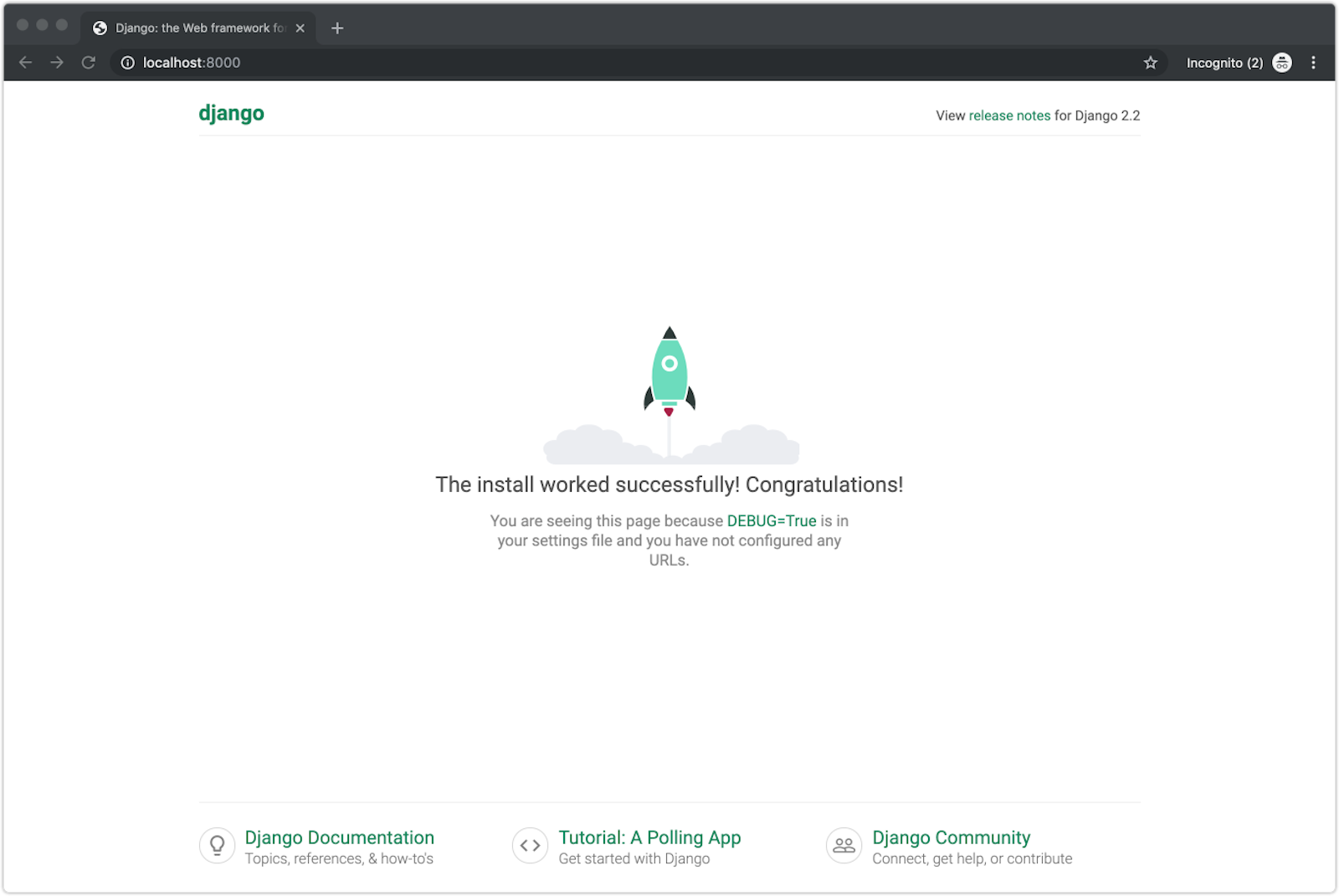 Python Chat Tutorial with Django and React
