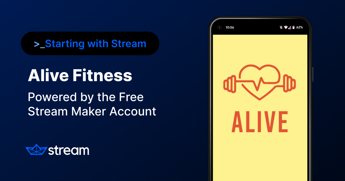 Alive Fitness Stream Maker Account 