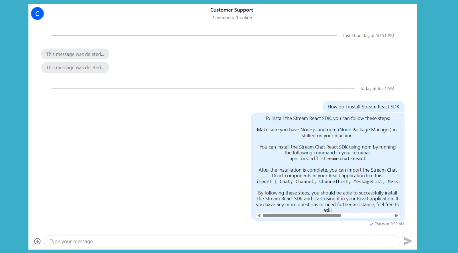 Building a RAG-Powered AI Customer Support Chatbot with Stream and OpenAI