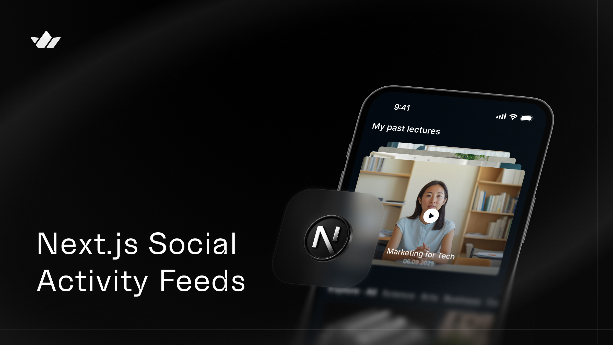 Next.js Social Activity Feed cover image