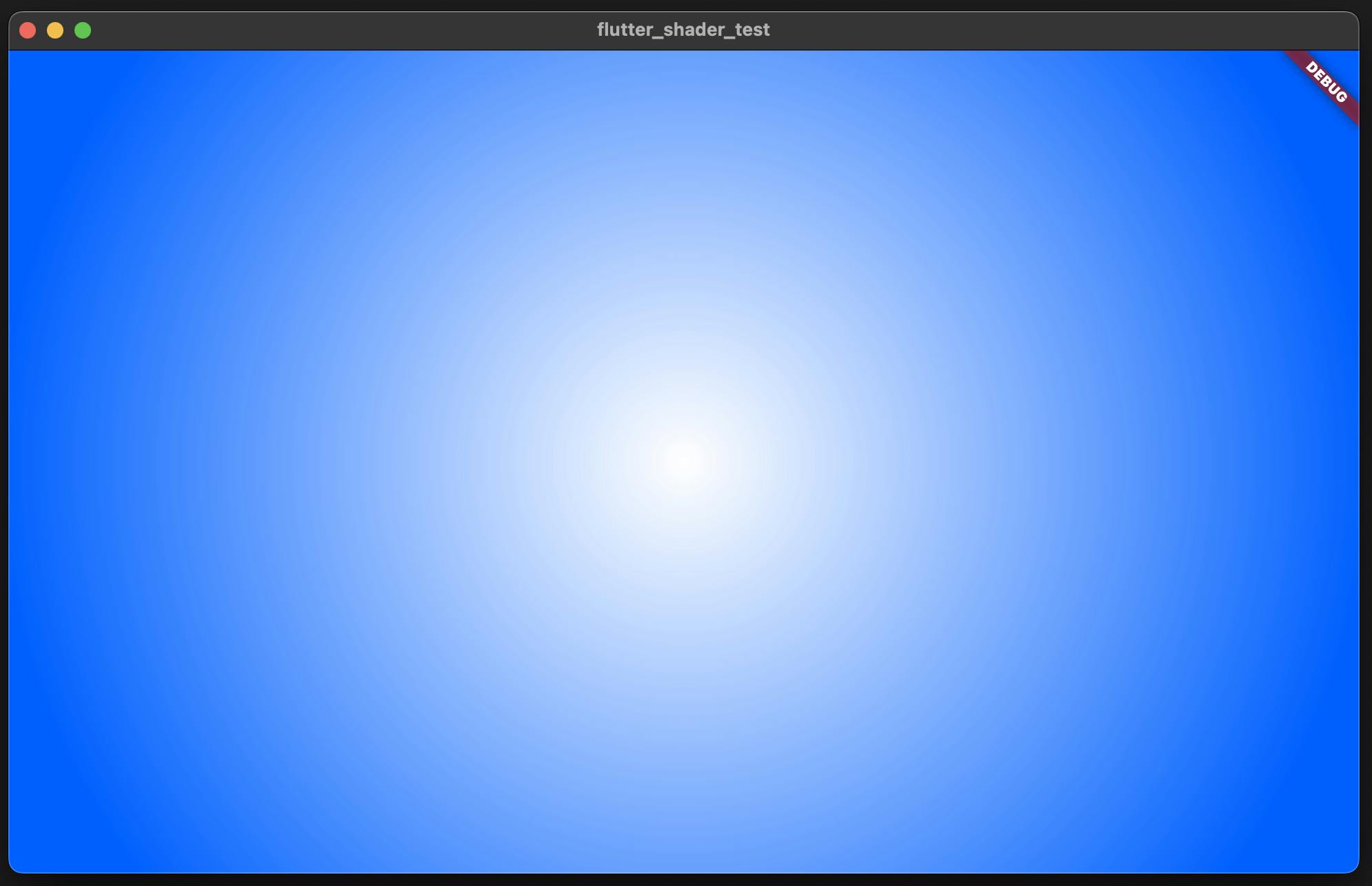 Flutter shader radial gradient