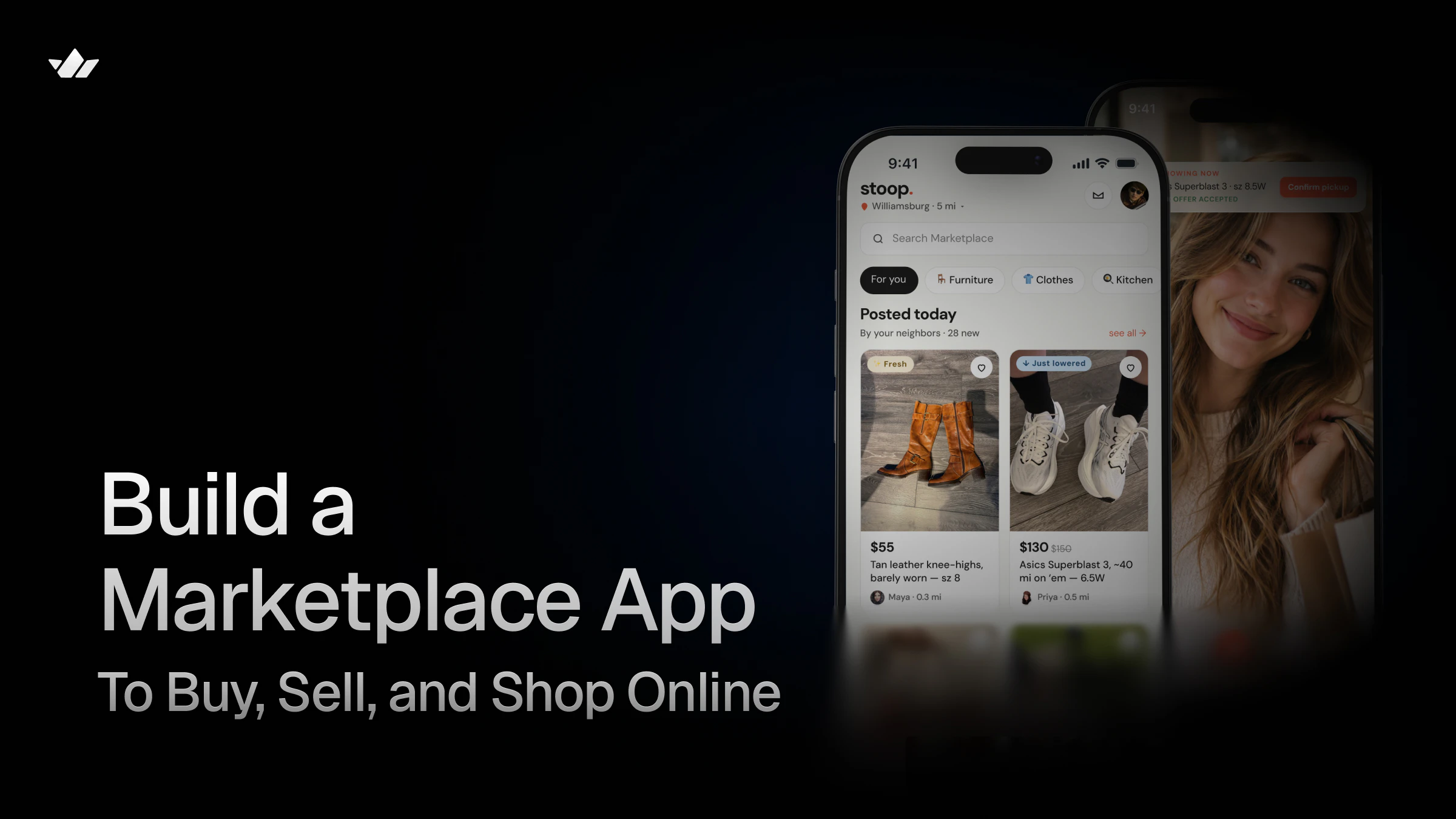 Marketplace app UI