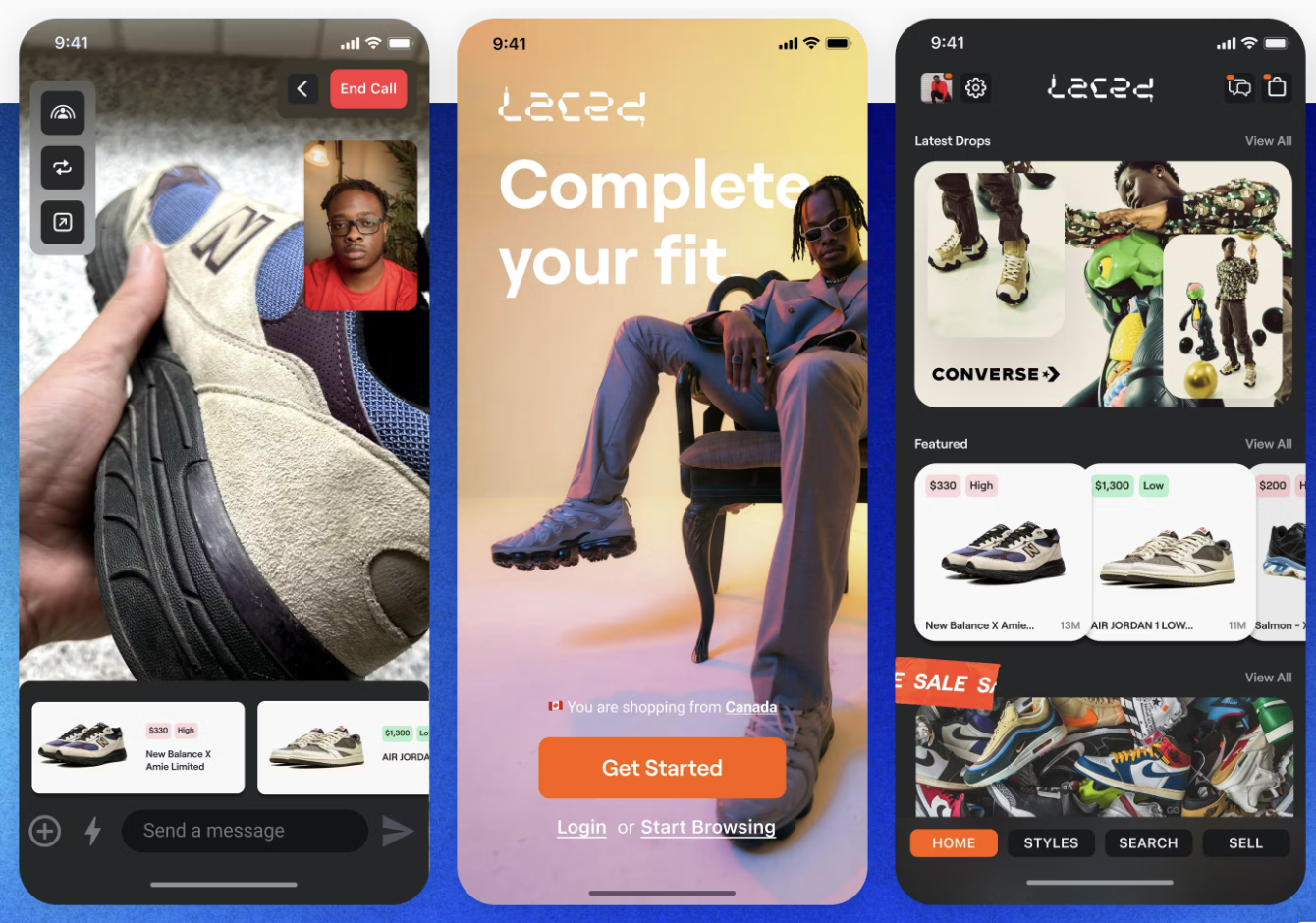 Examples of a marketplace app