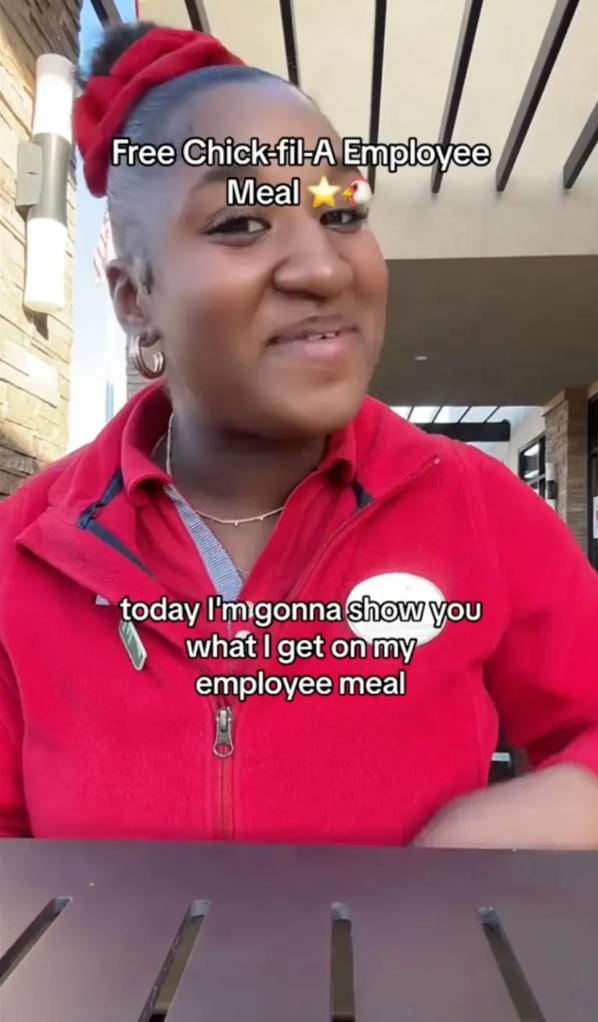 Screenshot from TikTok UGC example