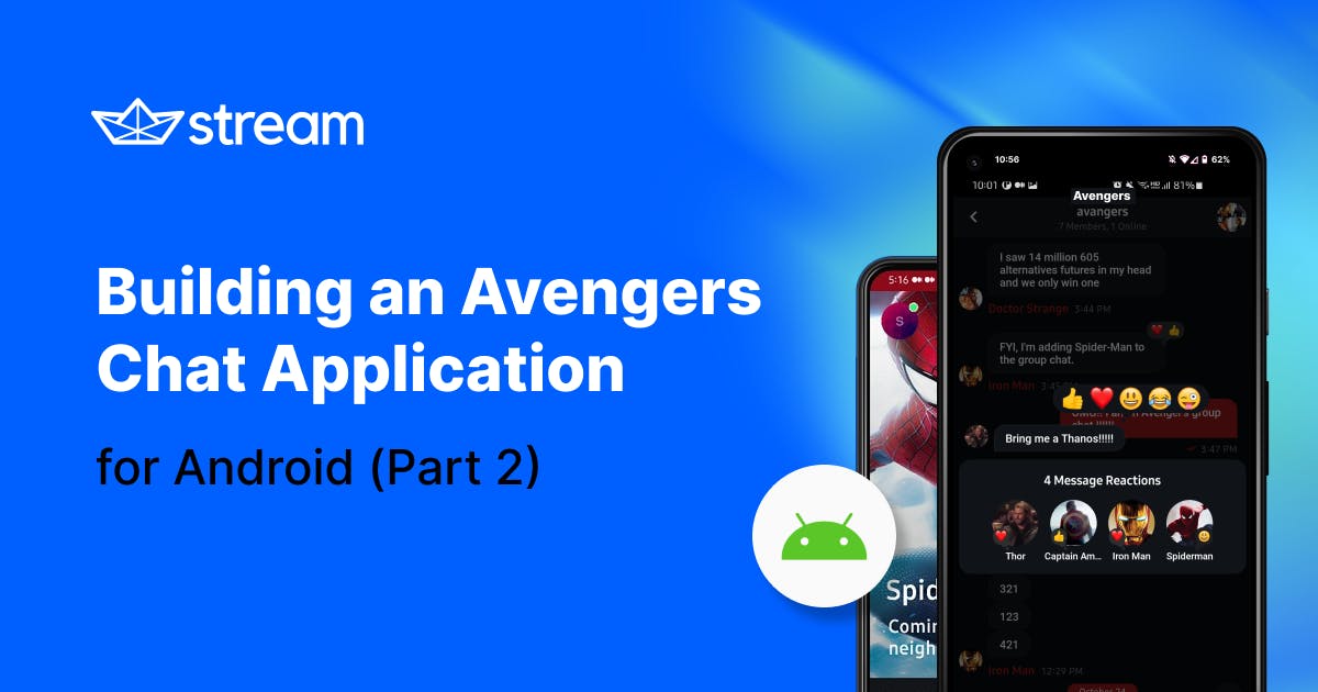 Avengers Chat App - Part 2