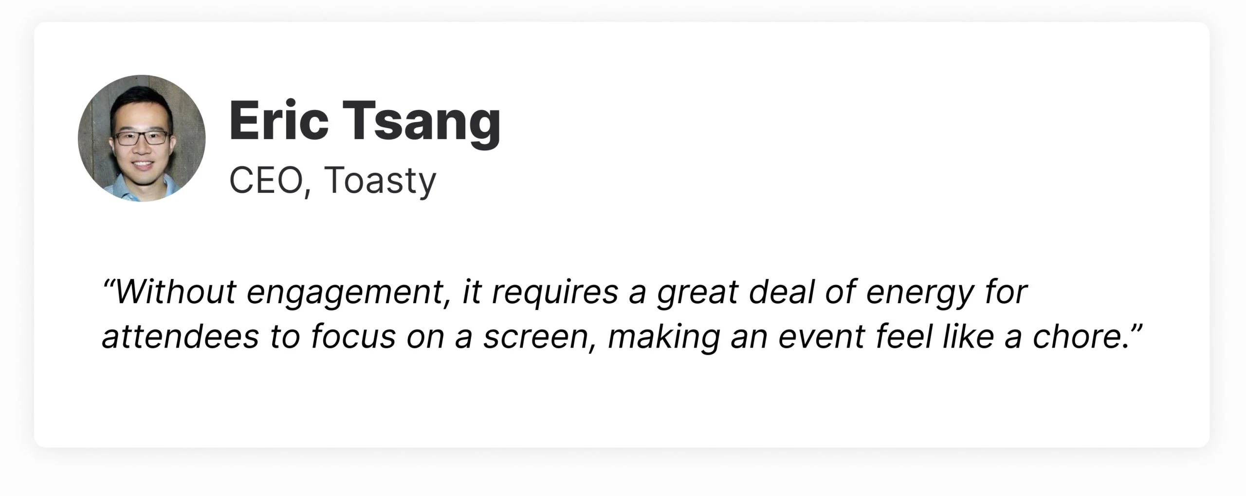 Toasty Eric Tsang