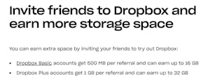 Dropbox for User Acquisition