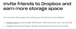 Dropbox for User Acquisition