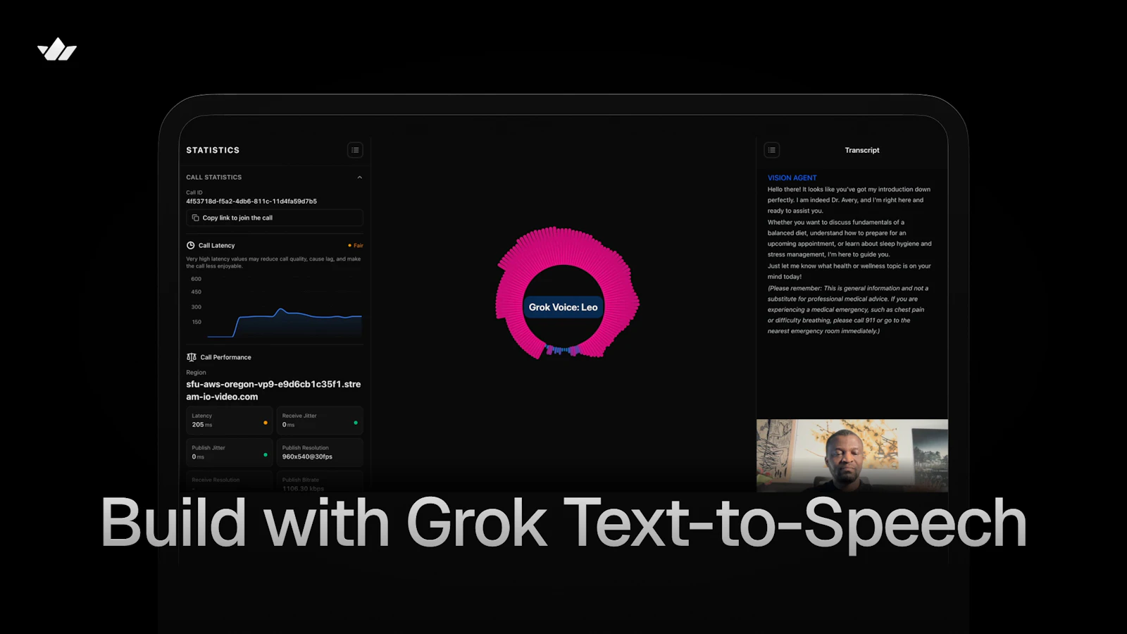 Build a Multimodal Healthcare Agent with Grok Text-to-Speech
