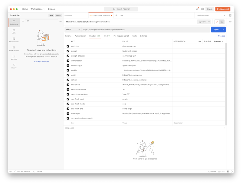 using chatgpt: examples of post and get api call in... Supercharging Conversations With ChatGPT