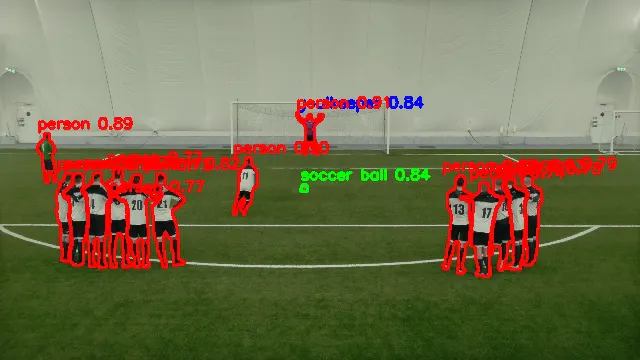 AI sports commentator example similar to Roboflow but tailored to run SAM3