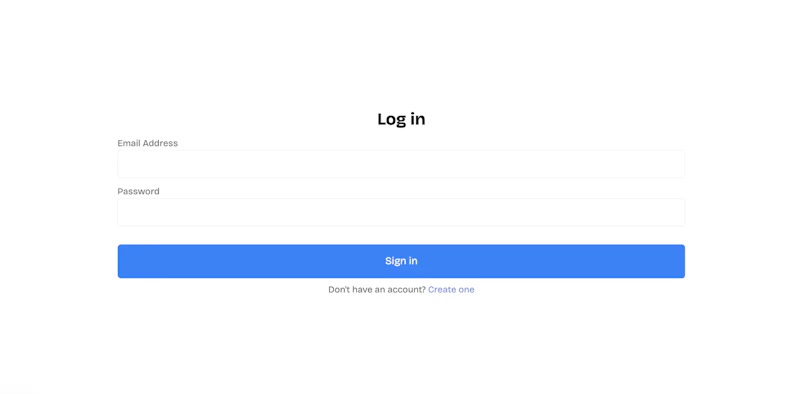 app login page tsx