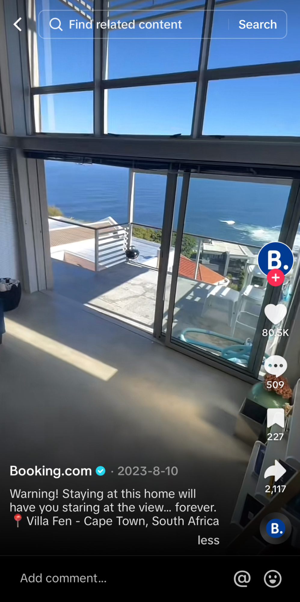 TikTok screen showing engagement buttons for like, comment, favorite, and share to enable instant interaction