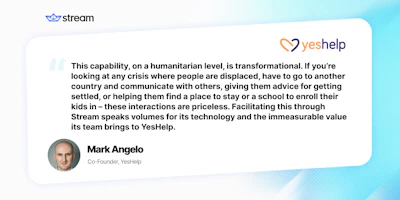YesHelp Uses Stream to Connect Displaced Ukrainians With Volunteers