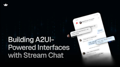 How to Add A2UI to a Stream Chat App (iOS + Server)