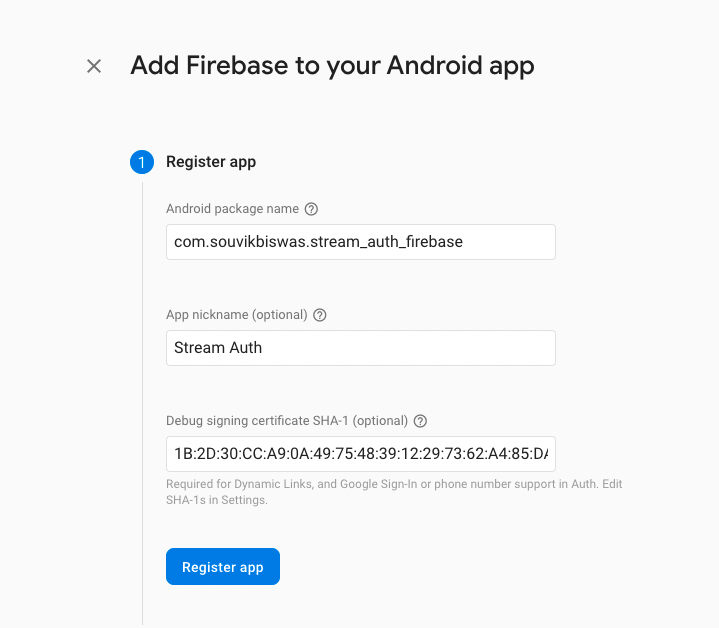 Adding Firebase to your Android app