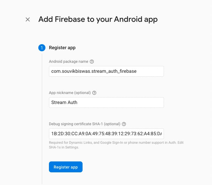 Adding Firebase to your Android app