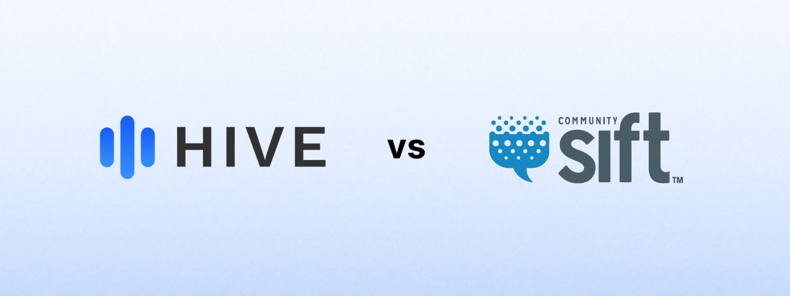 Hive vs. Community Sift